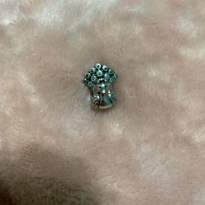 Peacock pandora charm